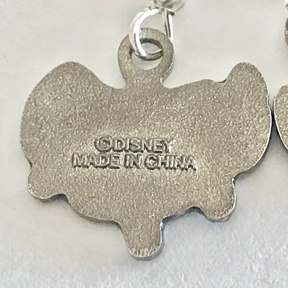 Vintage Disney Lilo & Stitch Earrings Disneyana Aulani Ohana Hawaii Charm - Picture 5 of 7